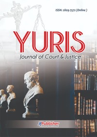 Cover YURIS: Journal of Court and Justice